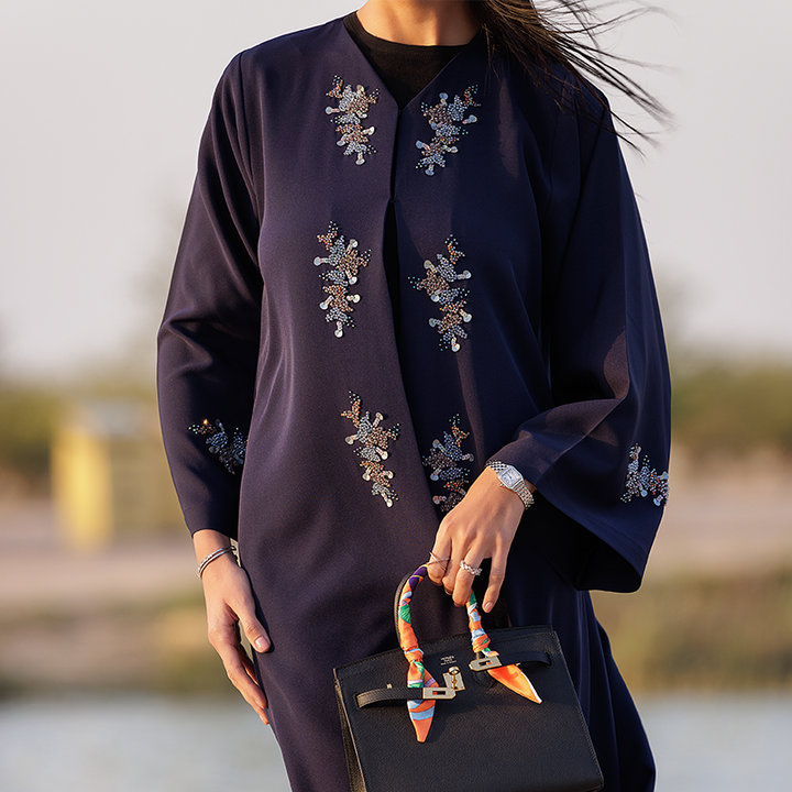 Ayesha Blue Abaya