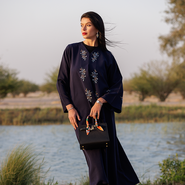 Ayesha Blue Abaya
