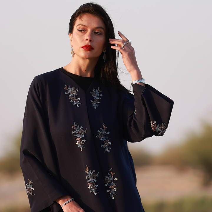 Ayesha Blue Abaya
