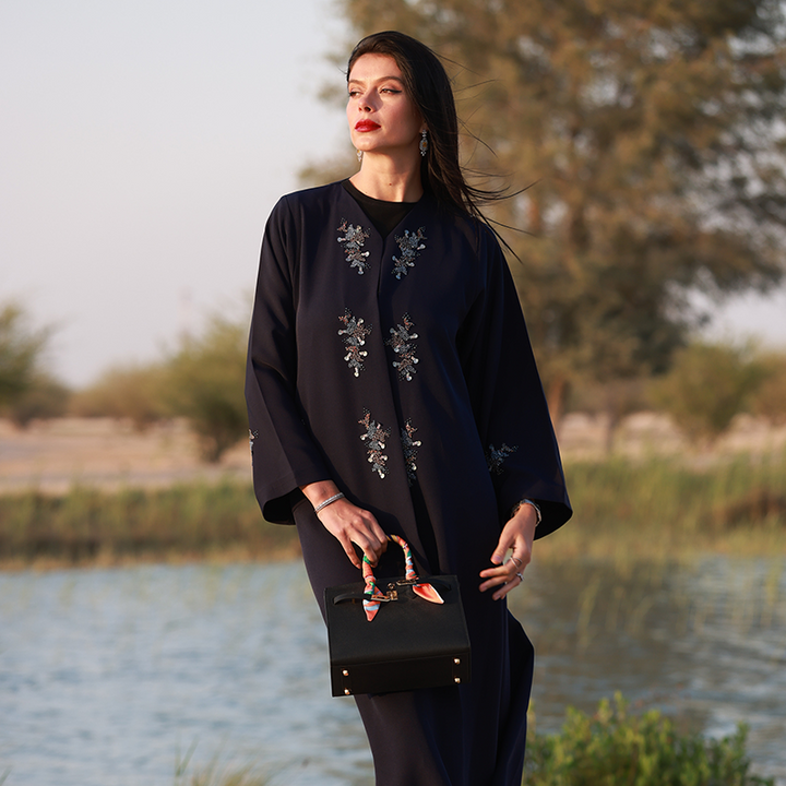 Ayesha Blue Abaya
