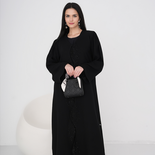 Jawaher Black Abaya
