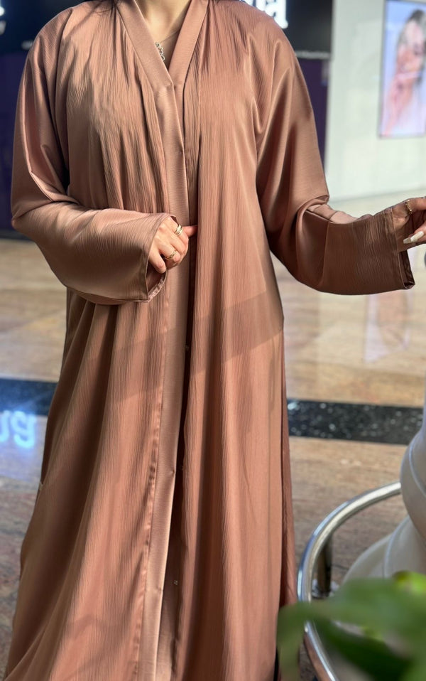 Daily peach abaya