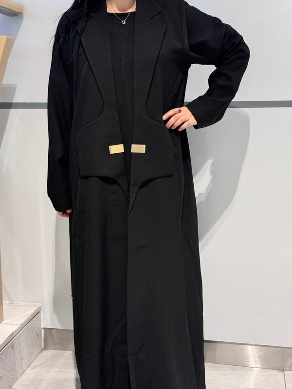 Jameela Timeless Black Abaya