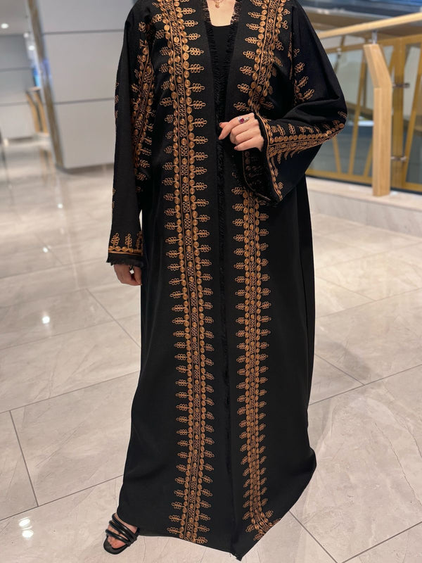 Moroccan Black Abaya