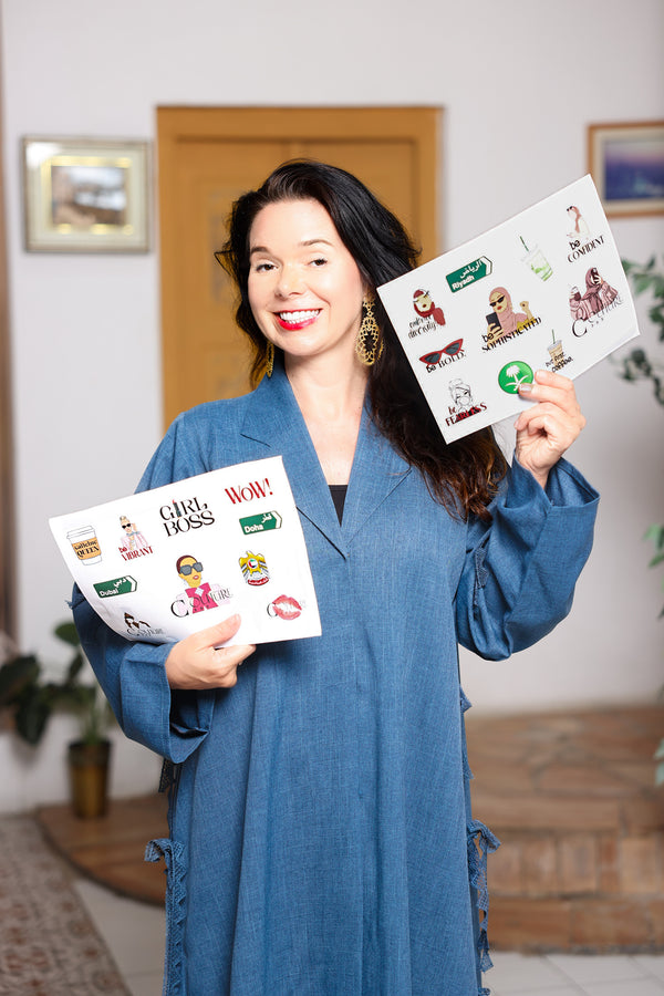 Couture 365 Laptop Sticker Set – Bold Boss Edition 2