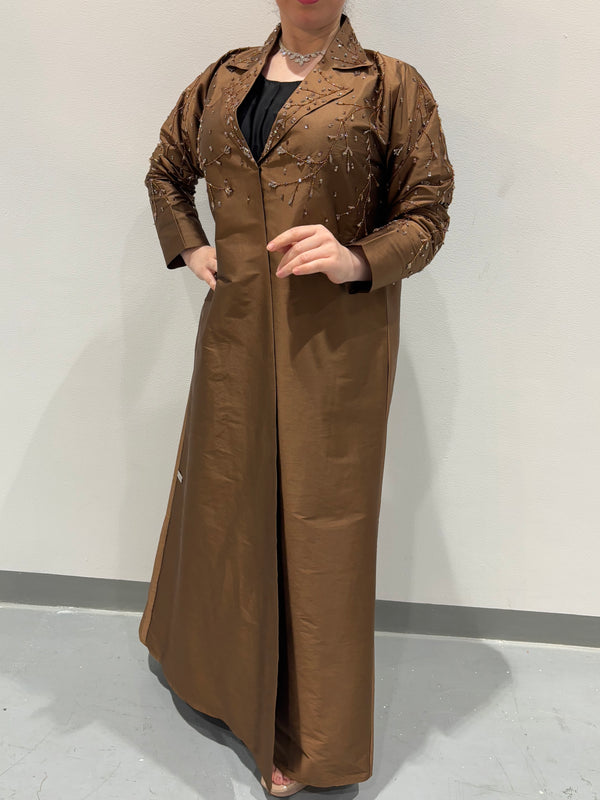 EID Elegance - Brown Tafeta