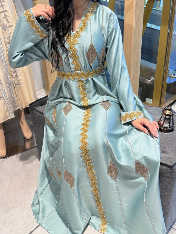 Sky Blue Jalabeya