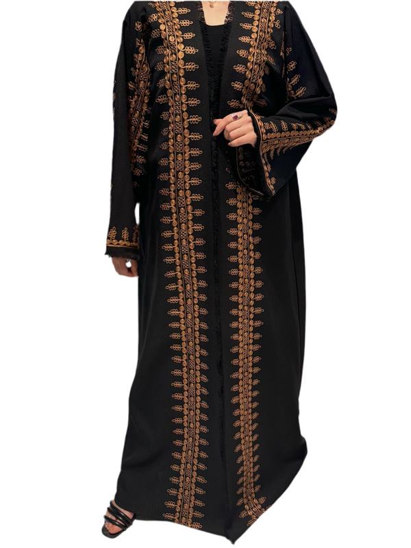 Moroccan Black Abaya