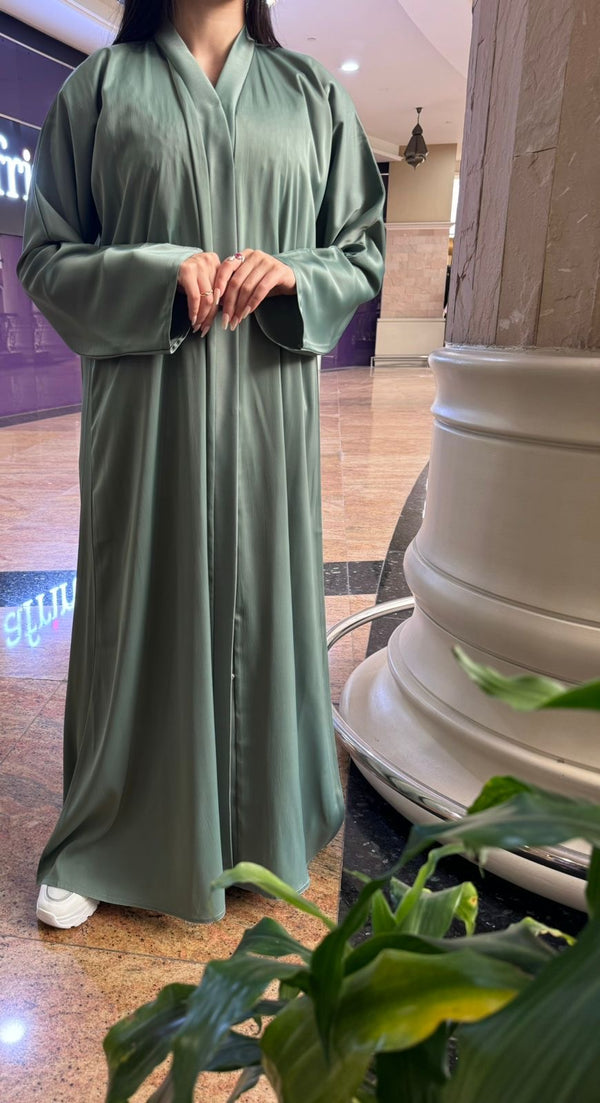 Daily green abaya