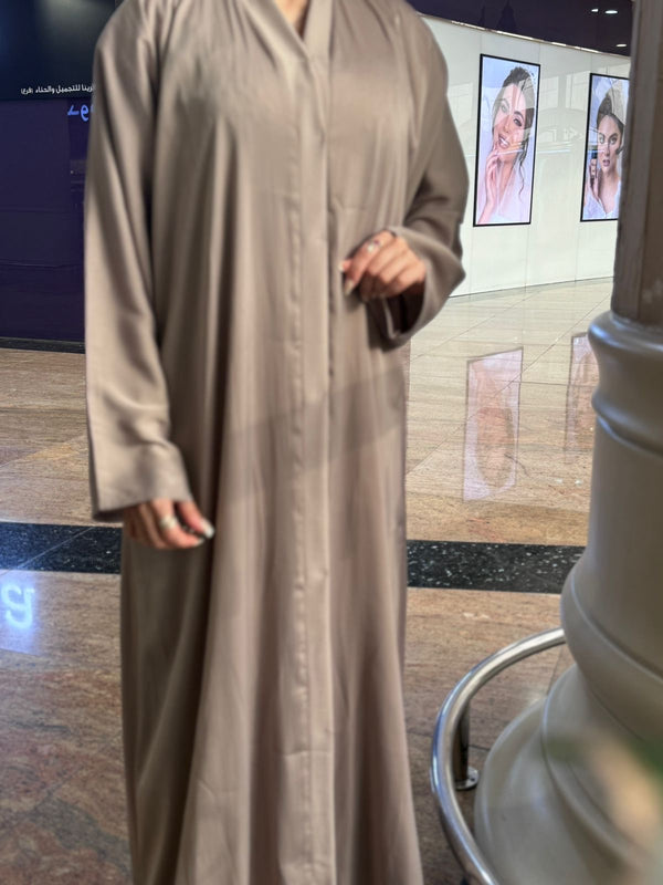 Daily grey abaya